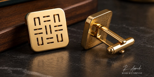 Gold  Cufflinks
